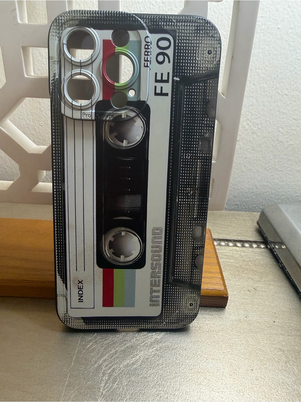 iPhone 14 ProMax Cassette Tape Phone Case
